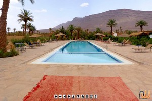 Visita virtual de 360 ° - Hotel "Bab-Rimal" - Foum Zguid - Marrocos