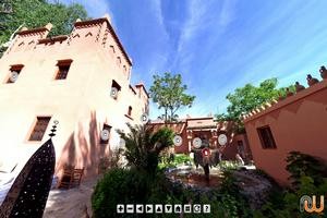 Visita virtual de 360 graus ao "Berbère de la montagne" / Gargantas do Dadès / Marrocos