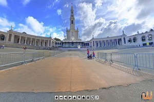 Visita virtual de 360º - Fátima, Portugal