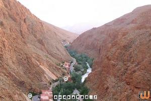 Visita virtual de 180 graus às Gargantas do Dadès / Marrocos