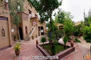 Visita virtual de 360 graus aos "Jardins de la Source", Gargantas do Dadès / Marrocos